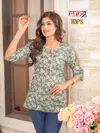 Tops By Rung Summer Special Cotton Printed Ladies Top Wholesale Shop In Surat